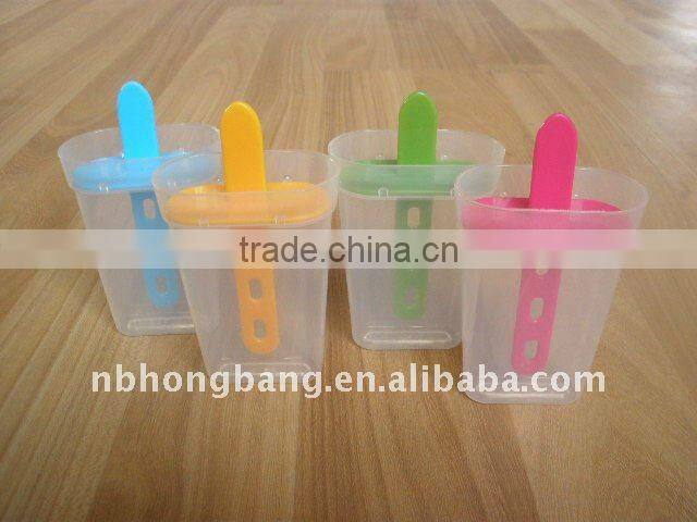 high quality plastic single ice cream mold