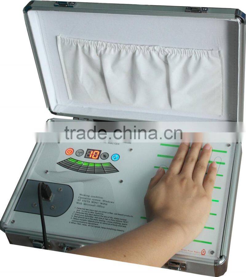 2016 Egypt veins Golden Color Quantum Resonance Magnetic Analyzer