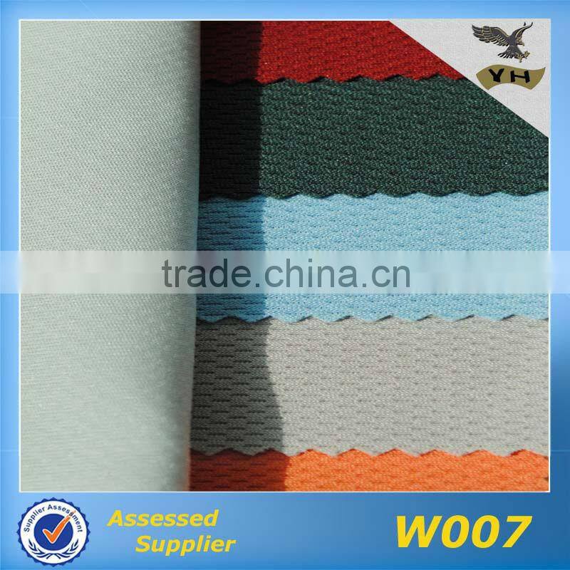 100%polyester latest basketball jersey fabric for nba jersey