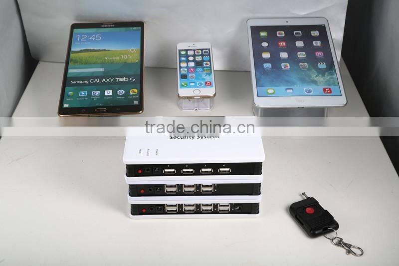Hot sell 8 ports multiple phone security system display