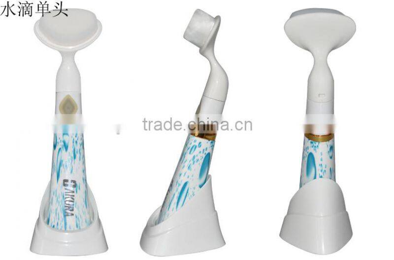 Make-up Remove Electric Face Cleaning Brush facial massage brush hot