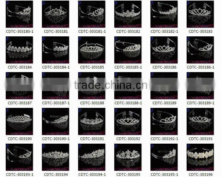 2013 Crystal Girls Tiara For Wedding