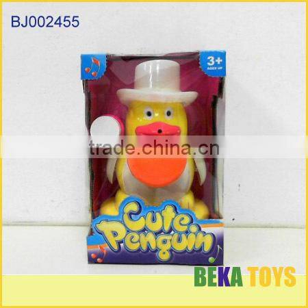 Lovely electric animal toy /plastic battery operated rabbit toy