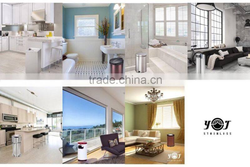Stainless Steel Wholesale Modern Recycle Hotel Waste Bin