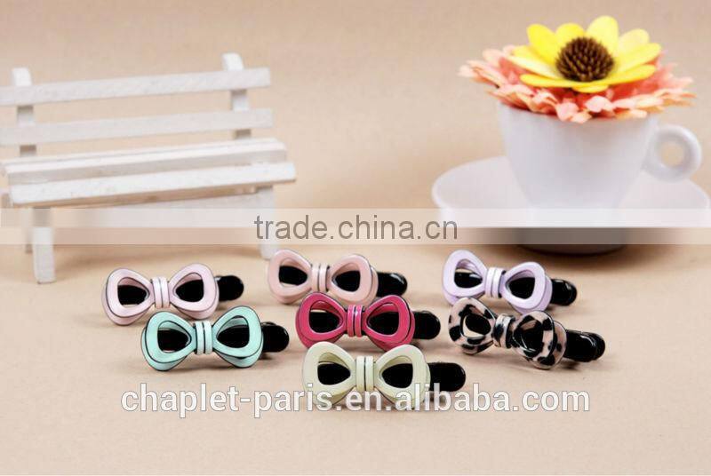 cute bowknot hairpin for girls