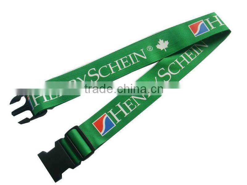 adjustable buckle strap for silkscreen logo luggage