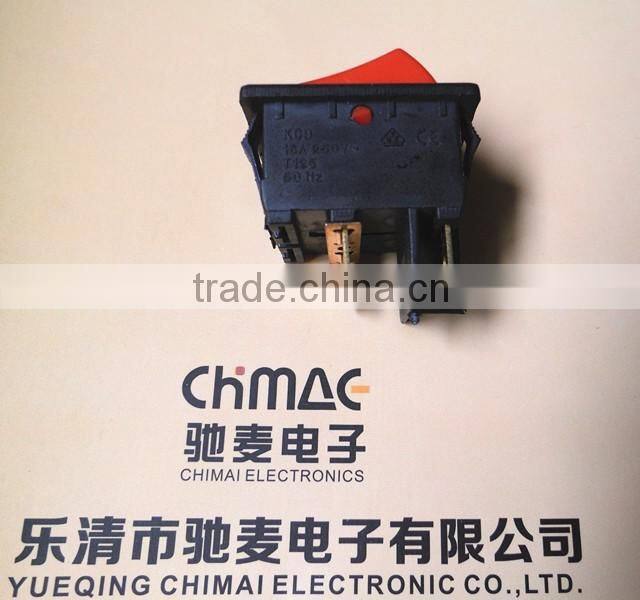 Double pole rocker switch for lamps with copper bridge pushbutton switch manufacturer