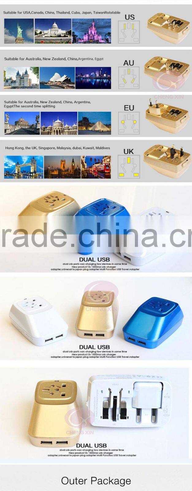 12v power adapter european on off switch bank with 18650 battery backup