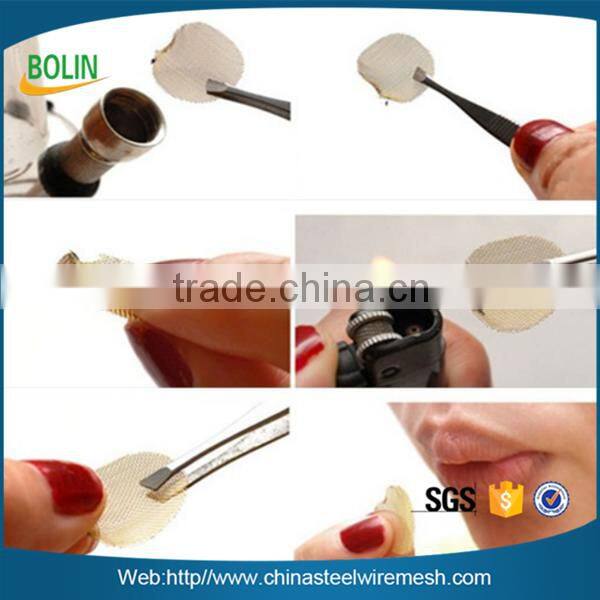 brass water pipes glass smoking screen (free sample)
