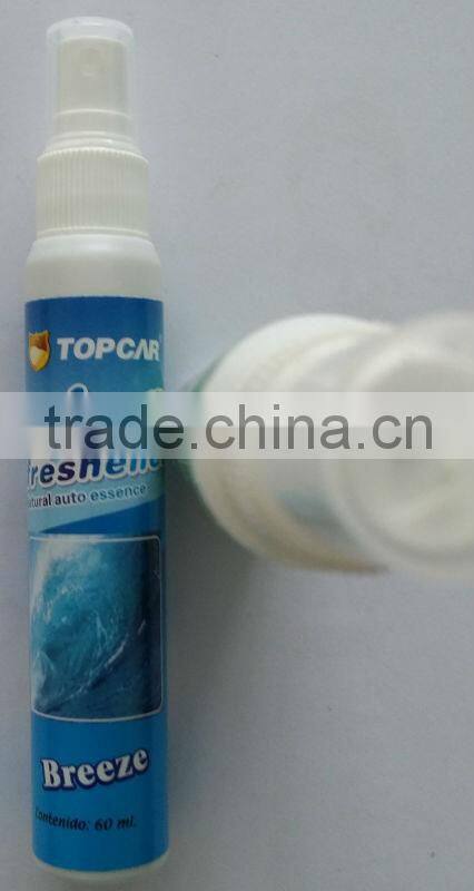 2015 new design 60ml spray perfume car air freshener