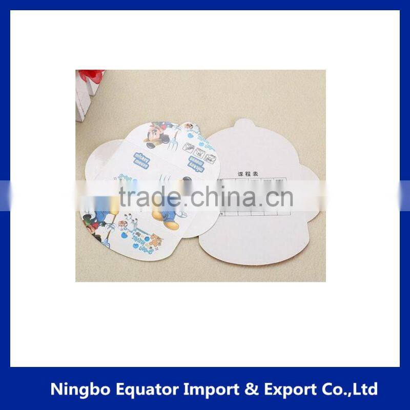 2016 Full color printed advertising paper card, custom paper card