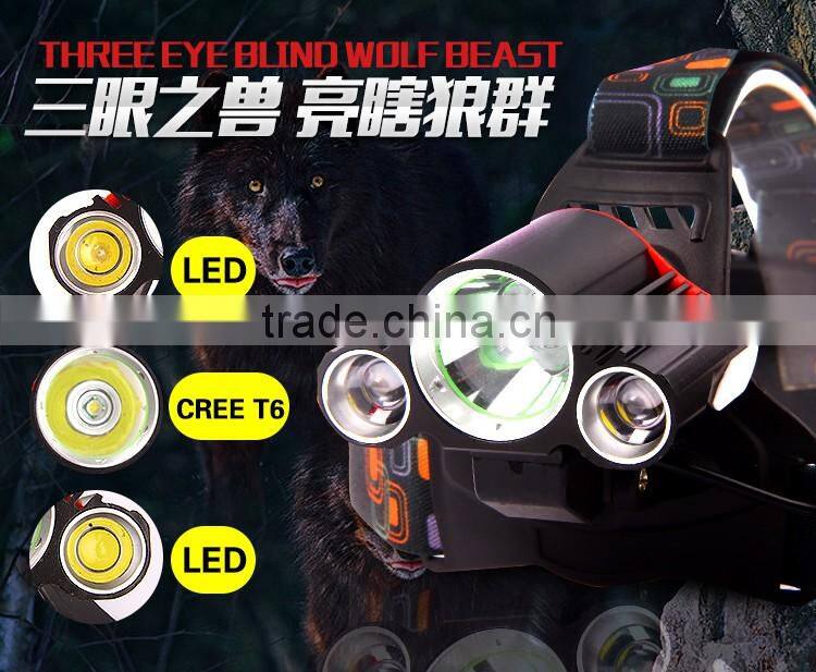 A-OK LED Headlamp 3 Xm-l T6