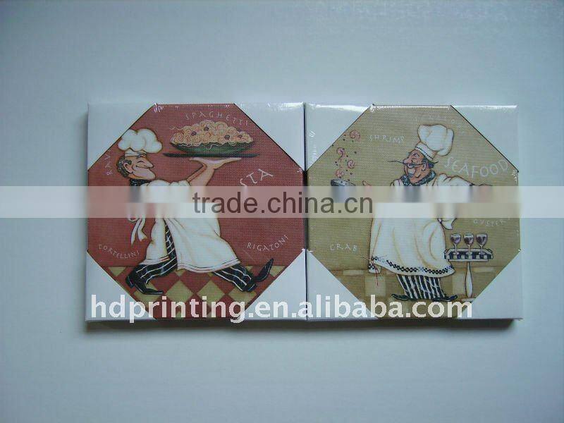 printed paintings on paper