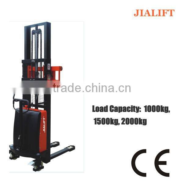 2000KG Walkie Half Electric Stacker 3