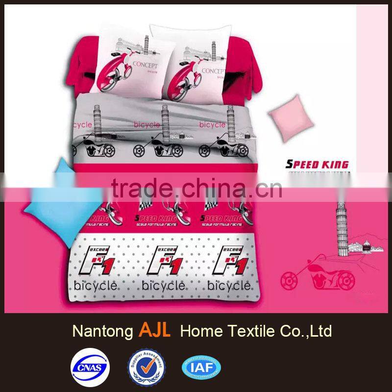 3D polyester sheet microfiber latest design