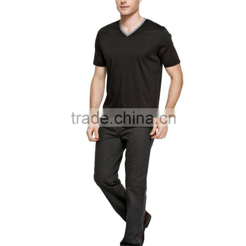 China Factory Wholesale Cheap Mens Sweat Shirts Dry Fit Shirts Short Sleeves