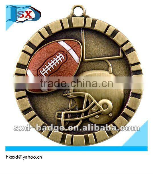 Antique brass medals