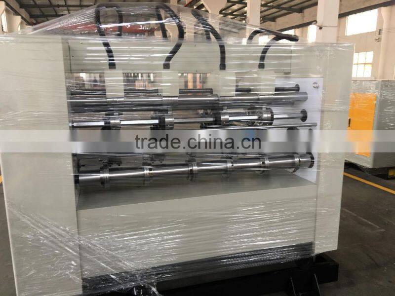 Thin Blade Slitter Scorer Corrugated Cardboard Machine