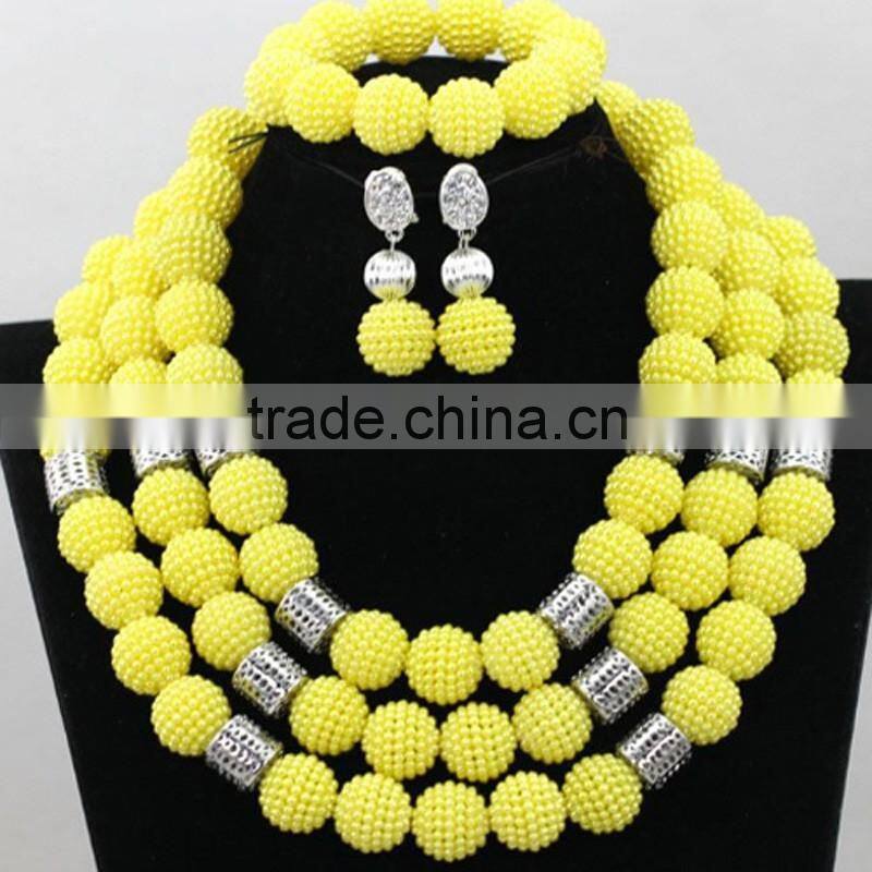 2016 Fashion jewelry display set for party/Beads jewelry set for ladies/New model jewelry set for Bride