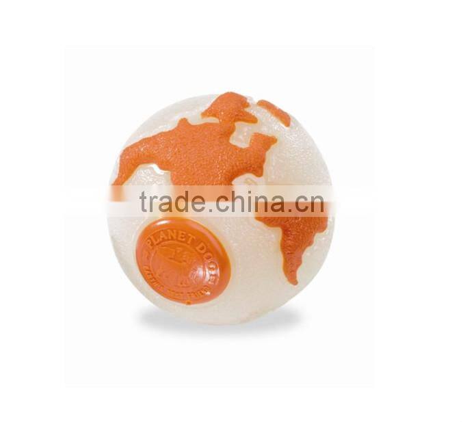 Planet pattern ball rubber pet toy dog play toy unique design