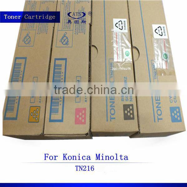 for Konica Minolta C280 360 TN319 216 CMYK Compatible laser Toner Cartridge copier spare parts