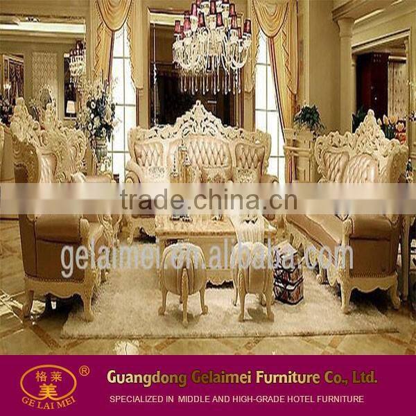 Latest Living room leather executive living room sofa