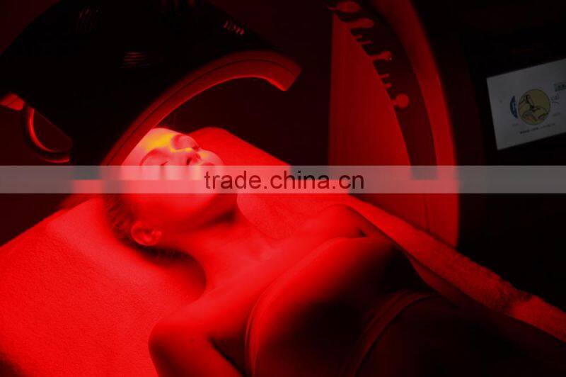 Led red light therapy and microcurrent face lift machine