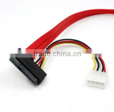 SAS 29-PIN TO 2 SATA/4-PIN POWER SFF-8482 to 2xSATA ,0.5m