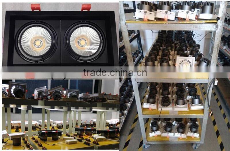 Best quality grille downlight high lumen downlight 30W COB LED downlight