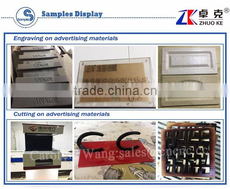 Hot Sale CNC Engraving Machine For Wood Acrylic MDF ZK-6090 With 4 Axis&Vacuum Table&Dust Collector