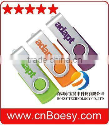 Best sell! Popular Swivel USB Drive, OEM USB stick.