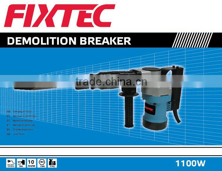 FIXTEC 1100w demolition hammer drill demolition breaker
