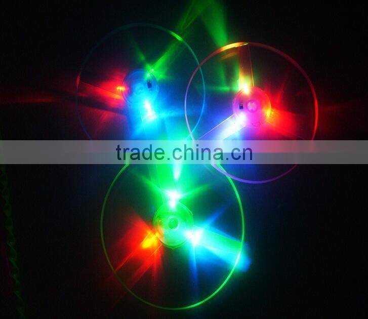 New design flashing UFO toy / LED Light Up Frisbee / flying ufo toy