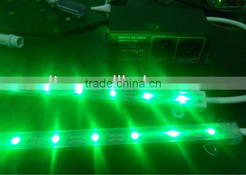 1M long WS2811 built-in 5050 SMD 32LEDs led digital bar light,DC5V input,waterproof,U type alu shell