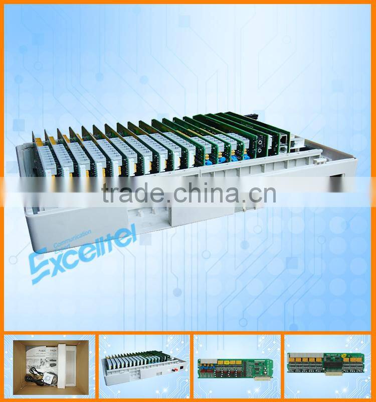 Excelltel /Big capacity PABX System /CP1696-1680 16 CO lines 80 extensions/Billing software management