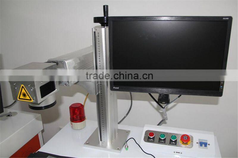 10w/20w glasses frame/metal/wire desktop/portable/mini optical fiber laser marking machine price for sale