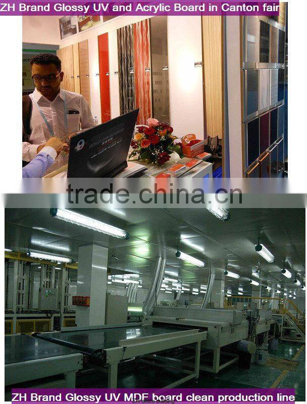 New quality glossy LCC MDF board for kitchen and home furniture