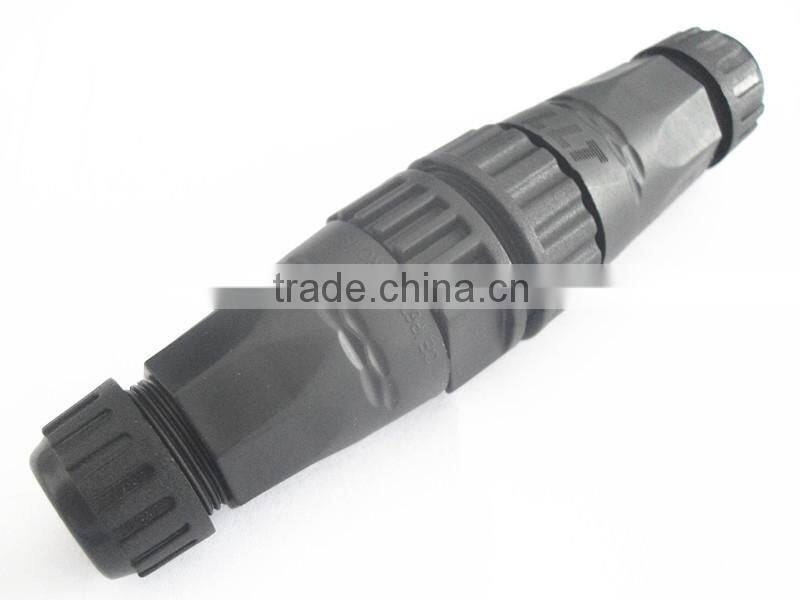 LLT M22 2P/3P/4P easy installable screw fixing waterproof wire connector