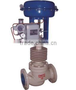 Control valve passage DN 50 Body material: carbon steel