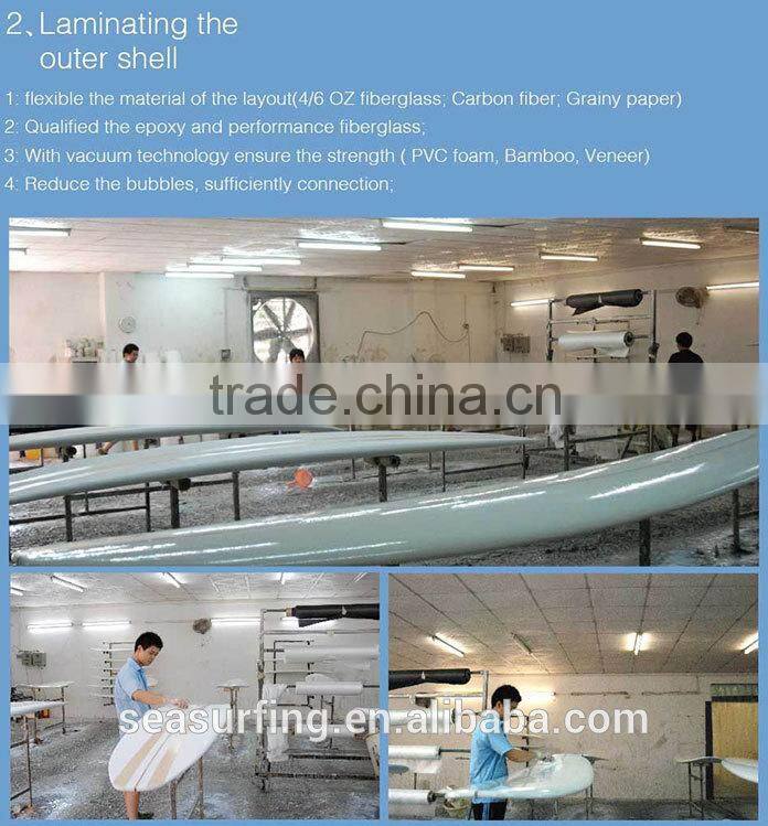 2014 hot and fashion model special design high class durable surfboard newly surfing boards