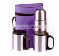 Double Wall Stainless Steel flask gift set