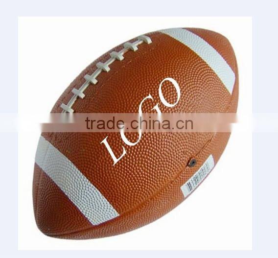 custom design rubber rugby balls American football