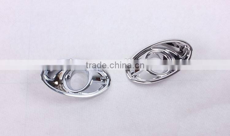 Front Fog Light Lamp Cover ABS Chrome 2 Pcs For F-oc us 2012 Accessories