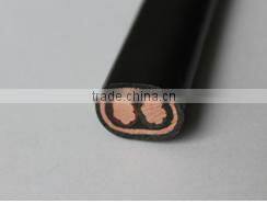 600v cu al alloy xlpe pvc concentrico cable