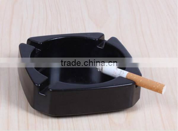 2015 newly design melamine ashtray with custom logo
