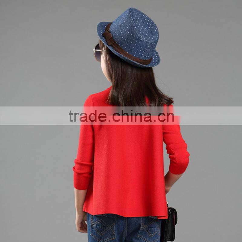 Hot selling new design girls poncho sweater