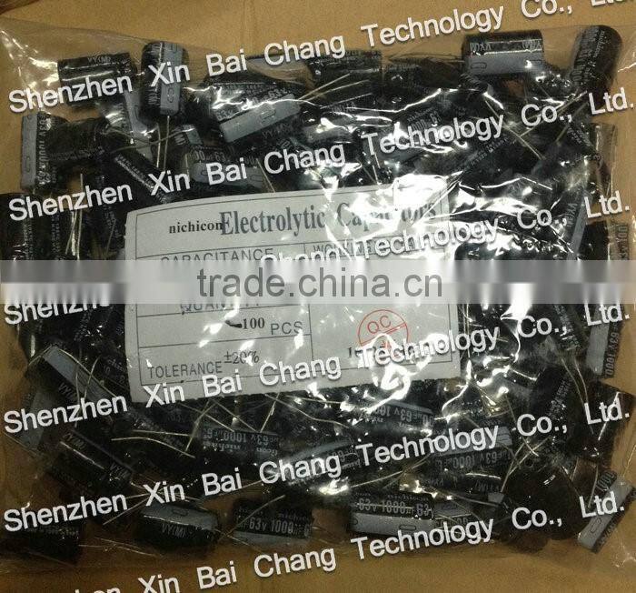 Multifunctional Low Lmpedance 1500uf 63V Electrolytic Starting Capacitor