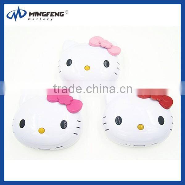 power bank 8000mah with hello kitty shape cartoon design