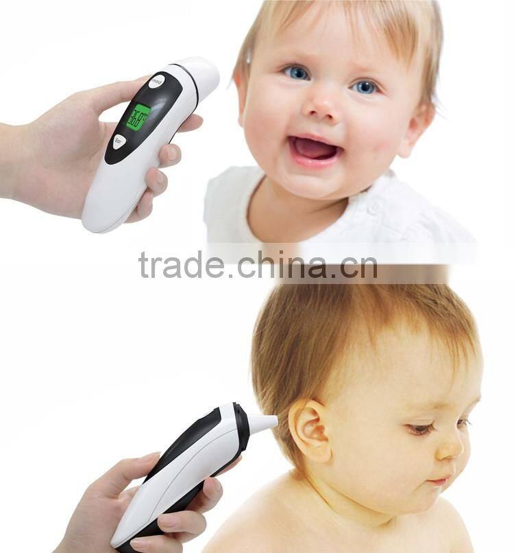 FDA approved ear and forehead dual mode non-contact infrared thermometer