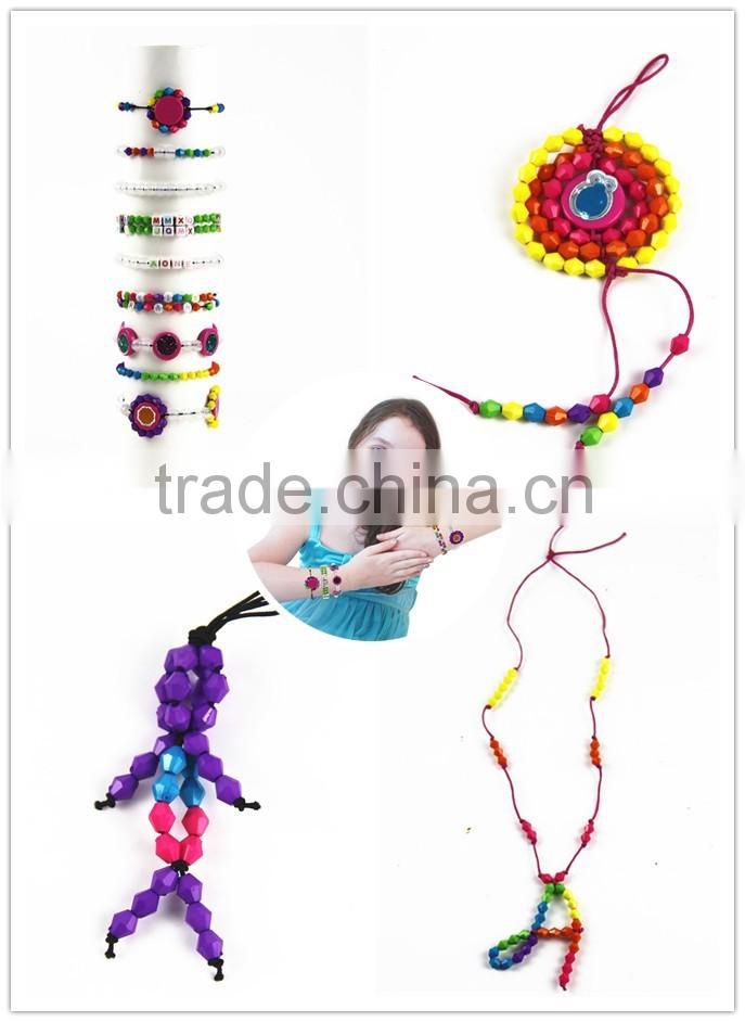 DIY Toy beads barcelets jewelry for kids